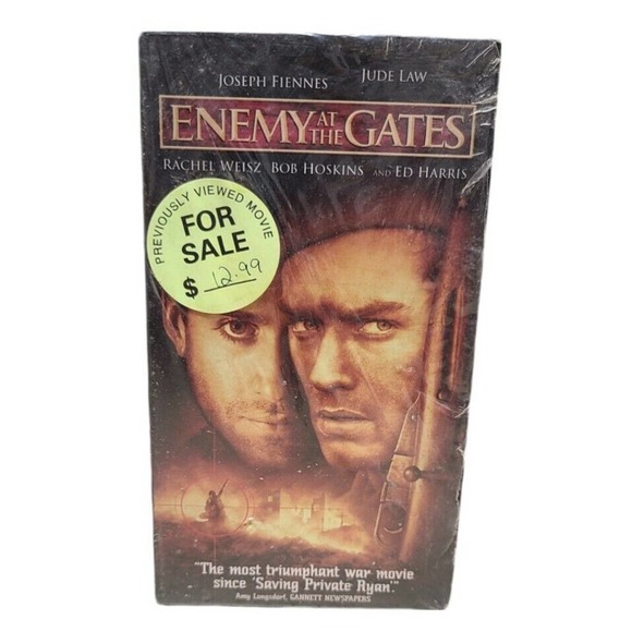 Enemy at the Gates (VHS, 2001) Sealed brand new - Picture 1 of 5